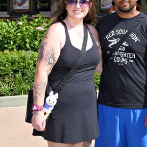 Black Athletic Dress with Built in Shorts